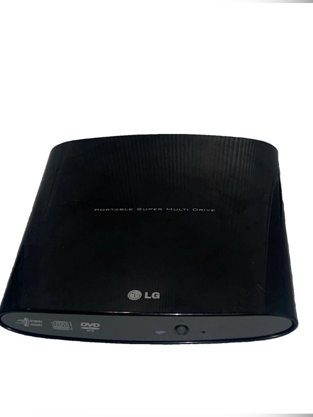 LG GP08NU20 Portable Super Multi Drive External DVD RW/R USB Black